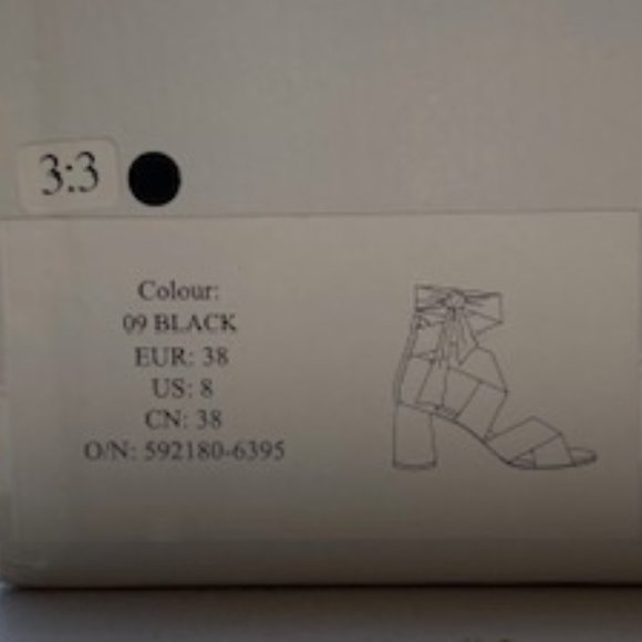 Strappy Satin Sandal - Picture 4 of 8